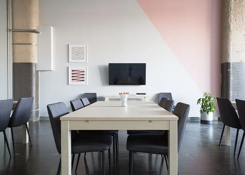 A quiet room, bookable for a benefits call